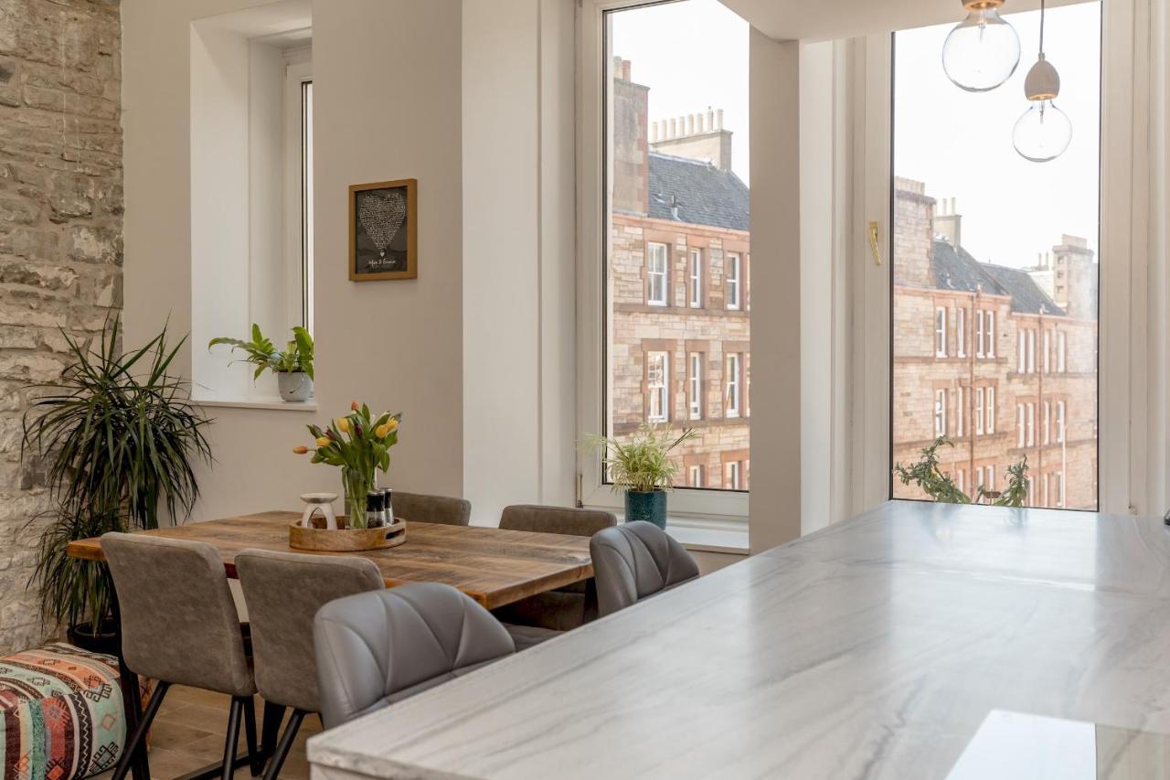 Pass The Keys Stunning 3 Bed Loft Style Apt With Free Parking Edynburg Zewnętrze zdjęcie
