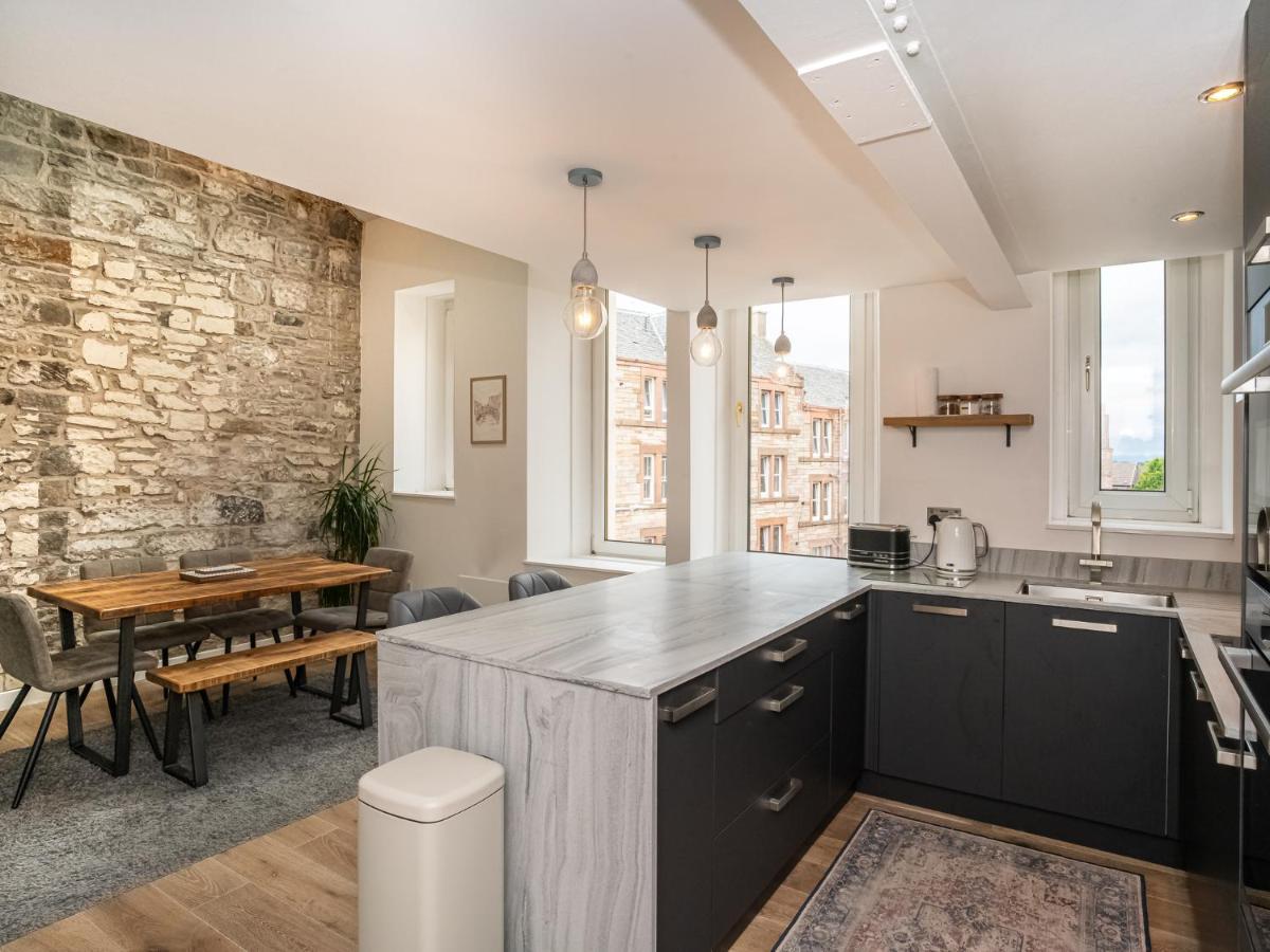 Pass The Keys Stunning 3 Bed Loft Style Apt With Free Parking Edynburg Zewnętrze zdjęcie